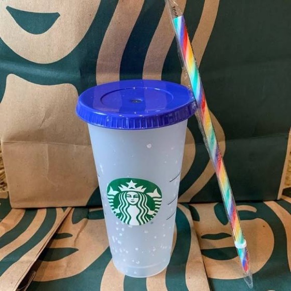 🌈🔥NWT Starbucks color changing confetti cups. - Picture 4 of 4